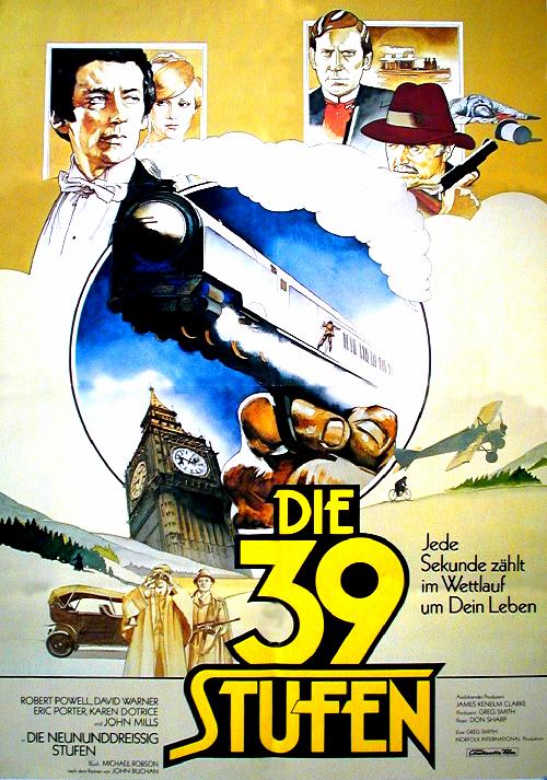 Plakat zum Film: 39 Stufen, Die