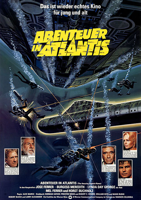 Plakat zum Film: Abenteuer in Atlantis