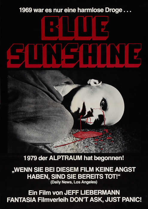 Plakat zum Film: Blue Sunshine