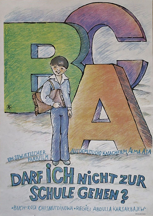 Plakat zum Film: Darf ich nicht zur Schule gehen?