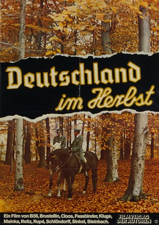 Plakat zum Film: Deutschland im Herbst