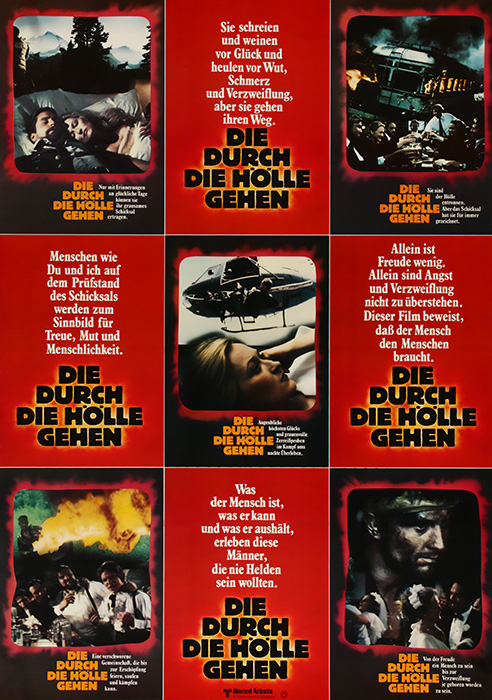 Plakat zum Film: Die durch die Hölle gehen