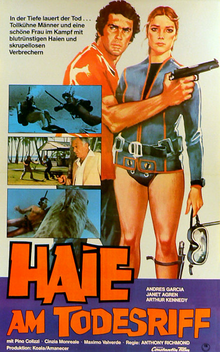 Plakat zum Film: Haie am Todesriff