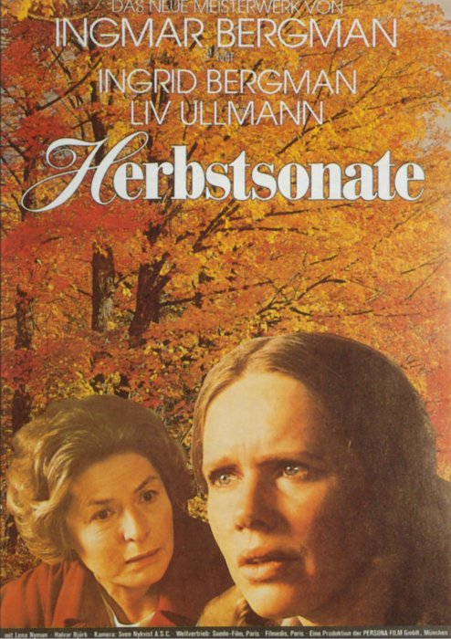 Plakat zum Film: Herbstsonate