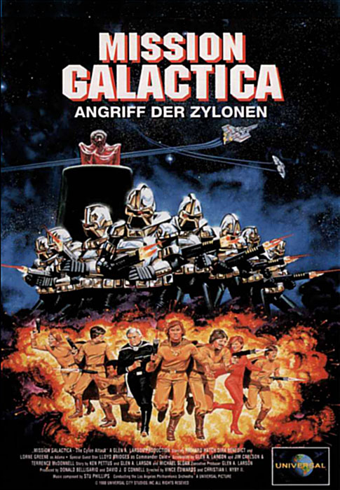 Plakat zum Film: Mission Galactica - Angriff der Zylonen