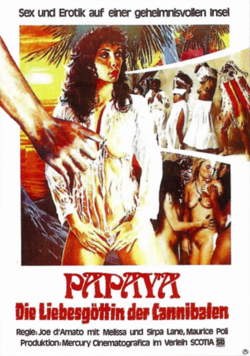 Plakat zum Film: Papaya - Die Liebesgöttin der Cannibalen
