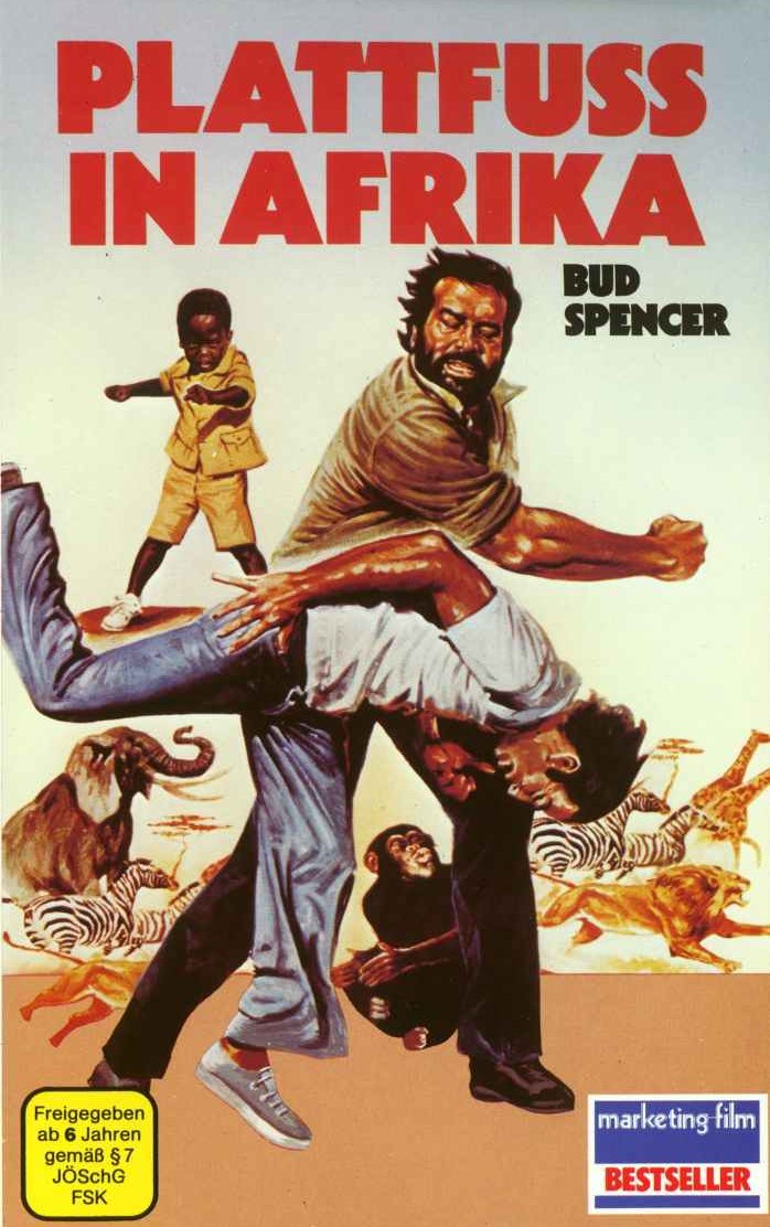 Plakat zum Film: Plattfuß in Afrika