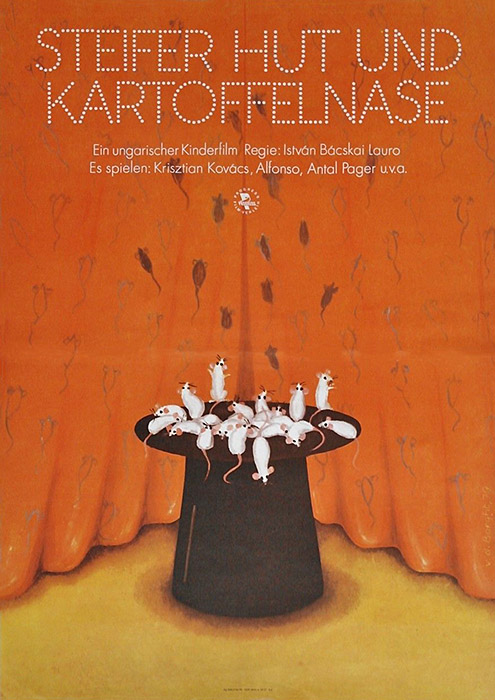 Plakat zum Film: Steifer Hut und Kartoffelnase