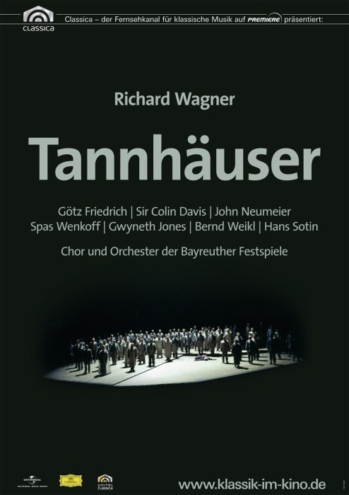 Plakat zum Film: Tannhäuser