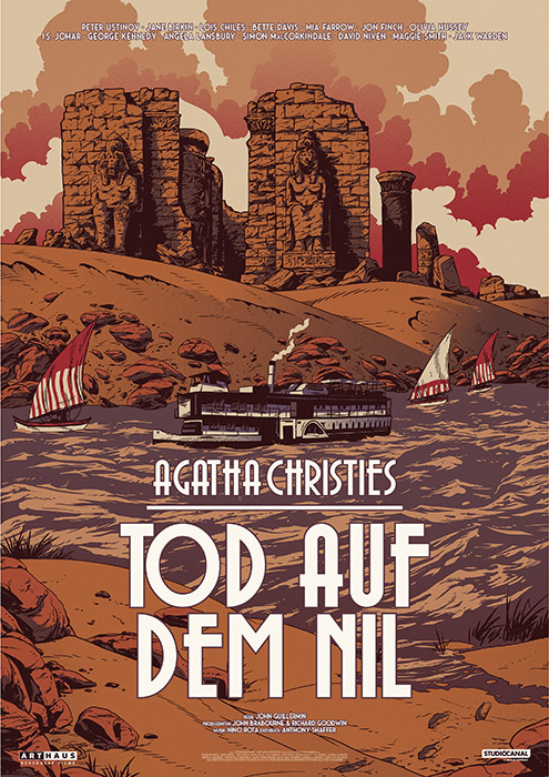 Plakat zum Film: Tod auf dem Nil