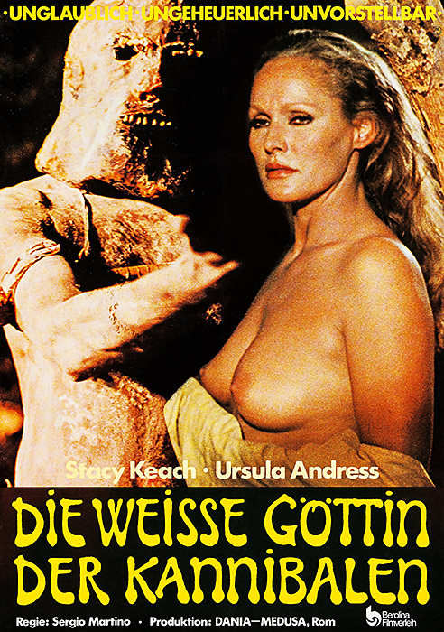 Plakat zum Film: weiße Göttin der Kannibalen, Die