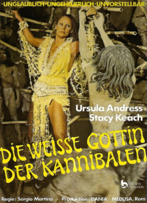 Plakat zum Film: weiße Göttin der Kannibalen, Die