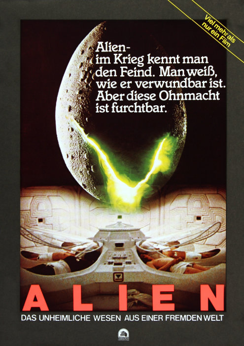 Plakat zum Film: Alien - Das unheimliche Wesen aus einer fremden Welt