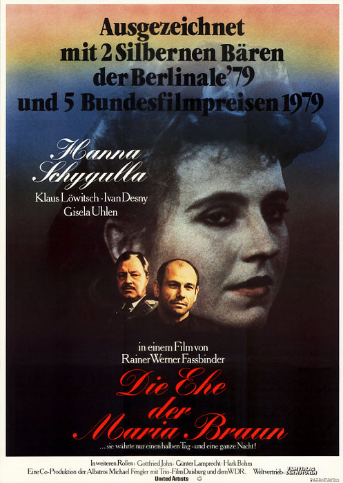 Plakat zum Film: Ehe der Maria Braun, Die