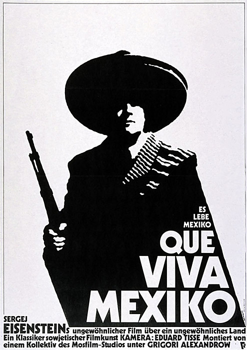 Plakat zum Film: Que Viva Mexiko - Es lebe Mexiko