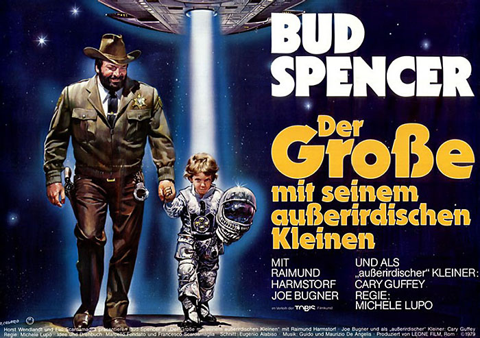 Plakat zum Film: Große mit seinem außerirdischen Kleinen, Der