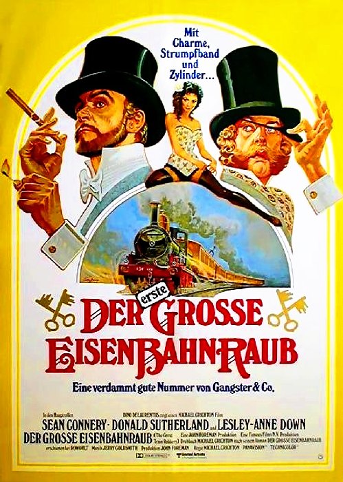 Plakat zum Film: große Eisenbahnraub, Der