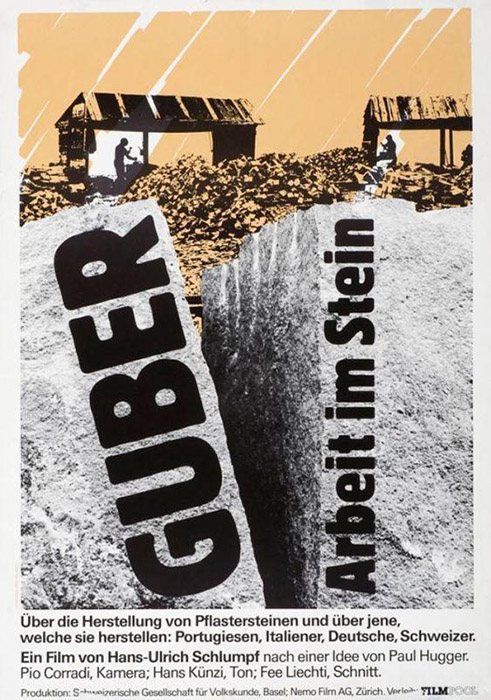 Plakat zum Film: Guber - Arbeit im Stein