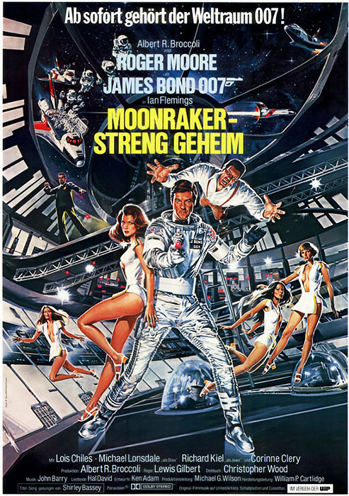 Plakat zum Film: James Bond 007 - Moonraker - Streng geheim