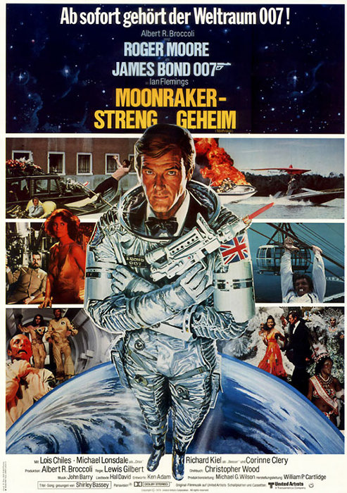 Plakat zum Film: James Bond 007 - Moonraker - Streng geheim