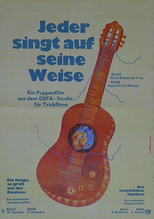 Plakat zum Film: Jeder singt auf seine Weise
