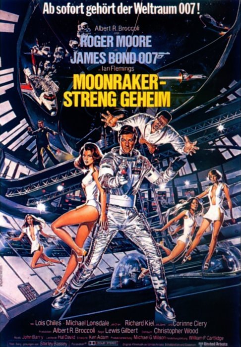 Plakat zum Film: James Bond 007 - Moonraker - Streng geheim