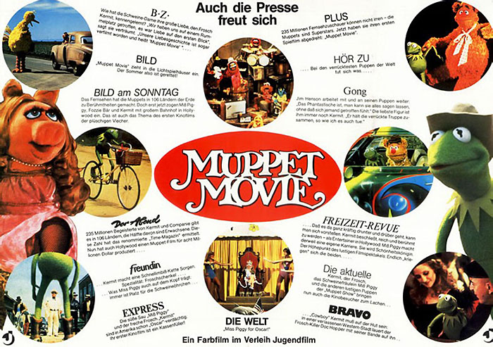 Plakat zum Film: Muppet Movie