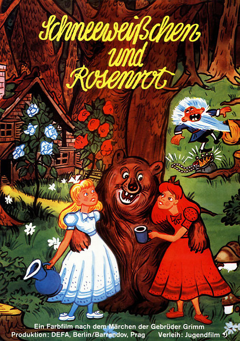 Plakat zum Film: Schneeweißchen und Rosenrot