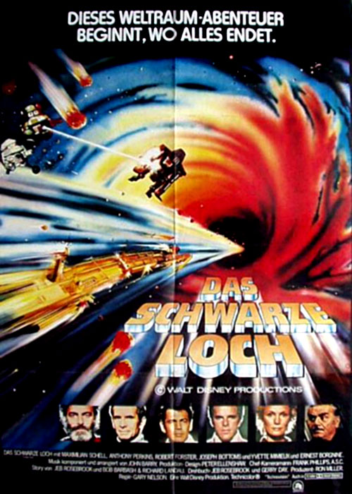 Plakat zum Film: schwarze Loch, Das