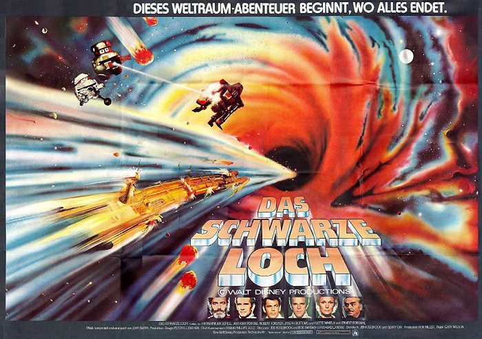 Plakat zum Film: schwarze Loch, Das