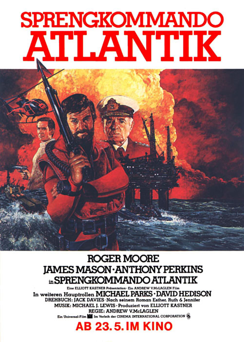 Plakat zum Film: Sprengkommando Atlantik