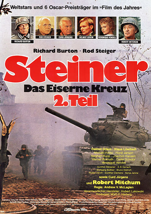 Plakat zum Film: Steiner - Das eiserne Kreuz, 2. Teil