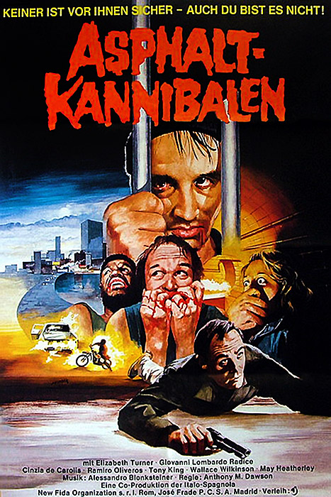 Plakat zum Film: Asphalt-Kannibalen