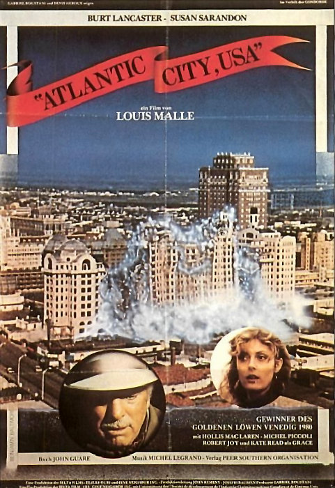 Plakat zum Film: Atlantic City, USA