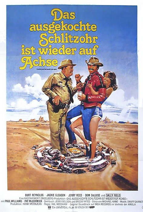 Plakat zum Film: ausgekochte Schlitzohr ist wieder auf Achse, Das