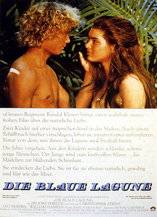 Plakat zum Film: blaue Lagune, Die