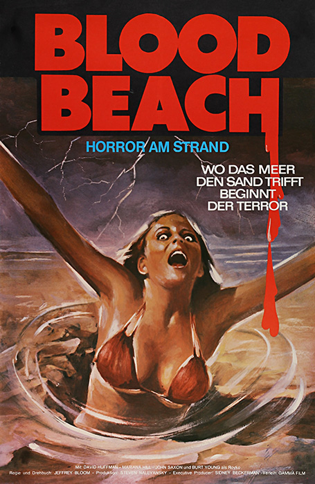 Plakat zum Film: Blood Beach - Horror am Strand