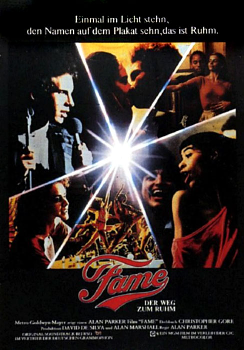 Plakat zum Film: Fame - Der Weg zum Ruhm