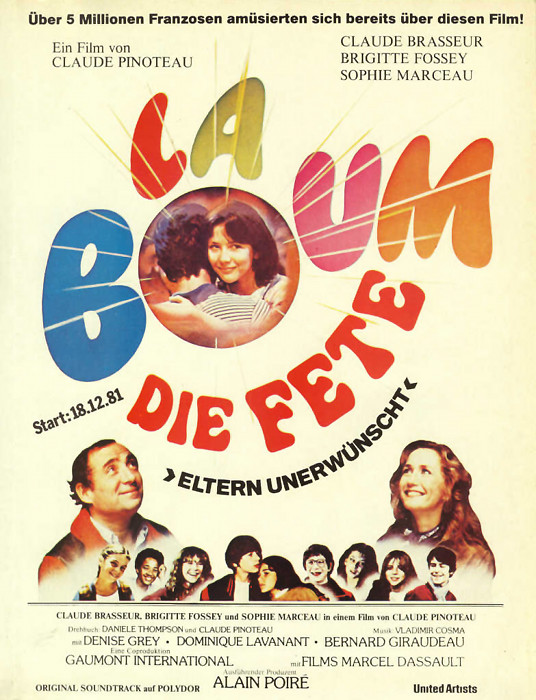 Plakat zum Film: Fete, Die - Eltern unerwünscht