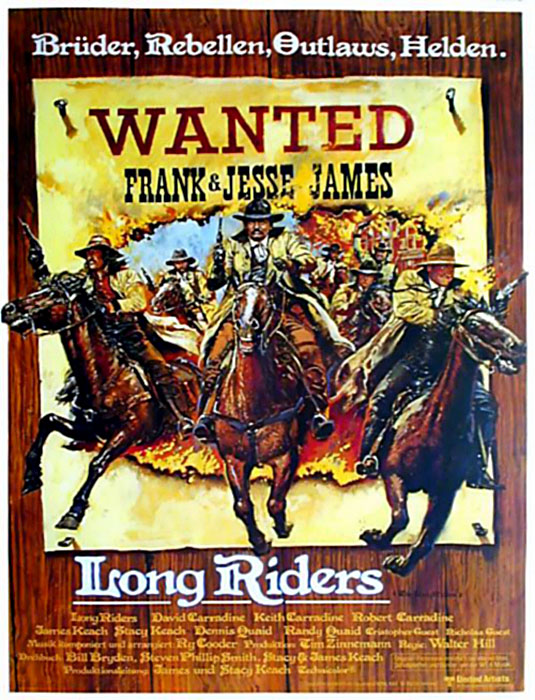 Plakat zum Film: Long Riders