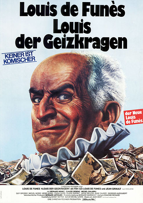 Plakat zum Film: Louis, der Geizkragen