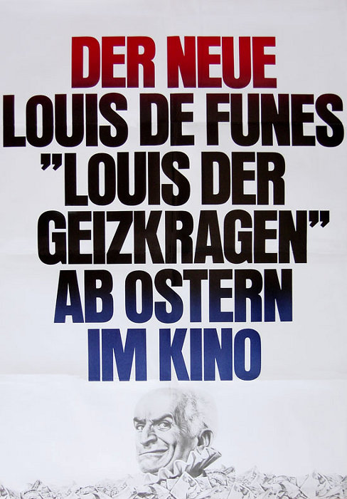 Plakat zum Film: Louis, der Geizkragen