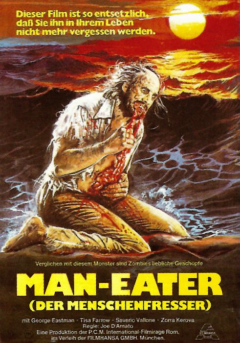 Plakat zum Film: Man Eater - Der Menschenfresser