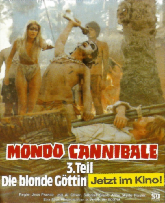 Plakat zum Film: Mondo Cannibale Teil 3: Die blonde Göttin