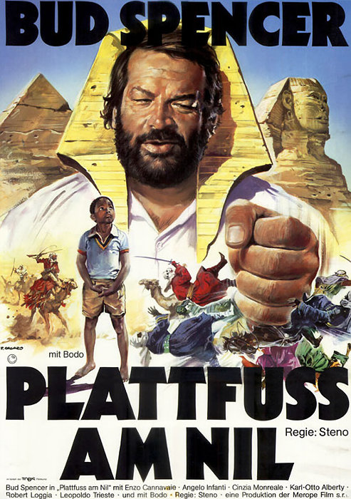 Plakat zum Film: Plattfuß am Nil