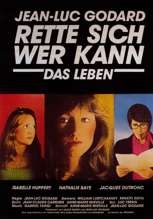 Plakat zum Film: Rette sich, wer kann (das Leben)