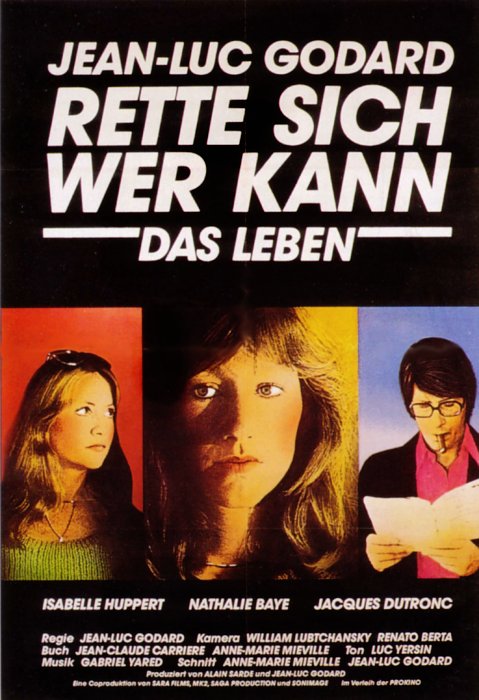 Plakat zum Film: Rette sich, wer kann (das Leben)
