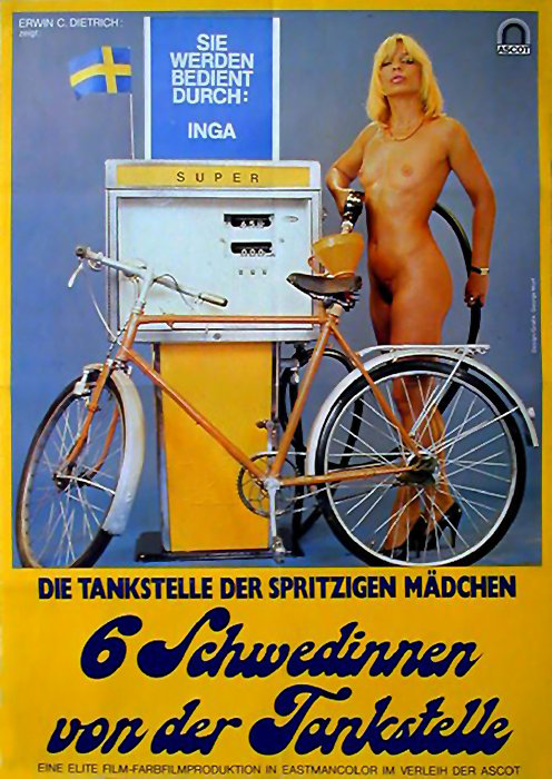 Plakat zum Film: Sechs Schwedinnen von der Tankstelle