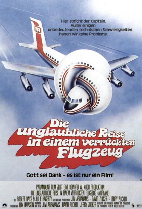 Plakat zum Film: unglaubliche Reise in einem verrückten Flugzeug, Die