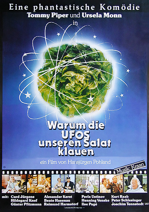 Plakat zum Film: Warum die UFOs unseren Salat klauen